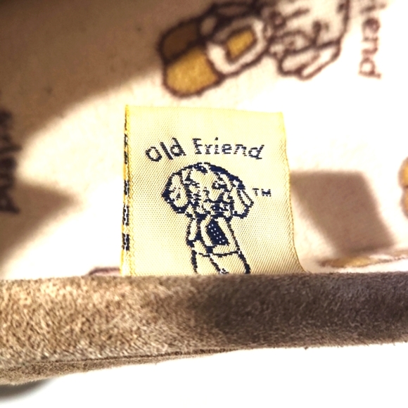 Old Friend Gemuine Suede & Sheepskin Chestnut Moccasin Slipper Size 10 LIKE NEW! - Picture 5 of 13